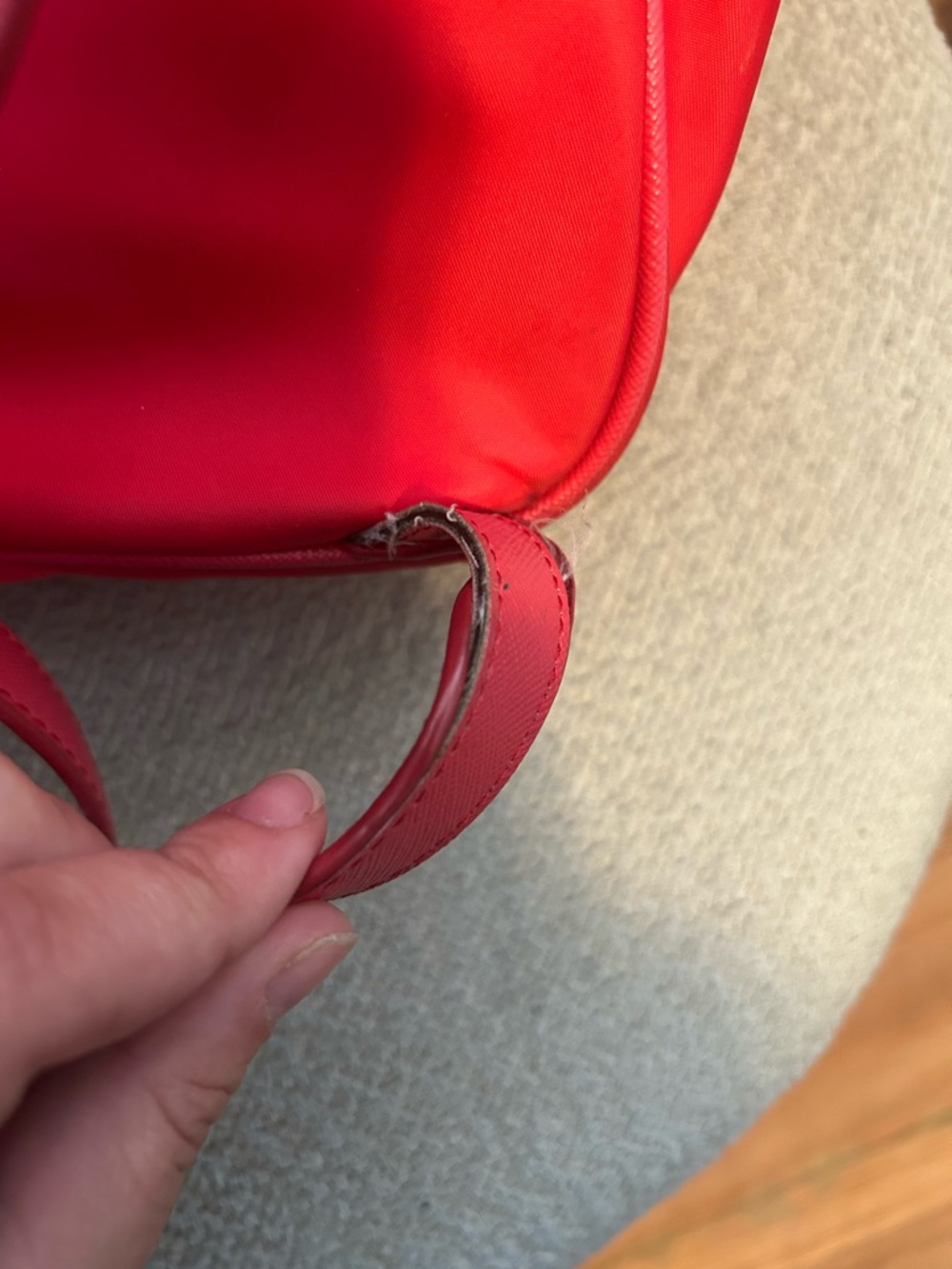 Kate Spade Red Nylon Mini Backpack - Picture 4 of 10